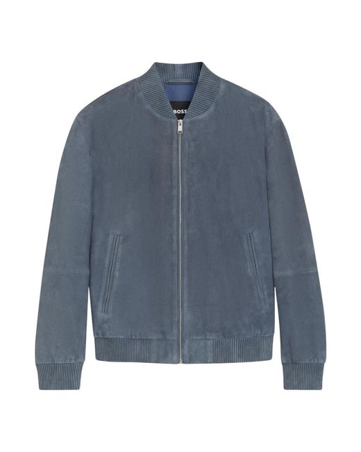 HUGO Blue Bomber Jackets for men