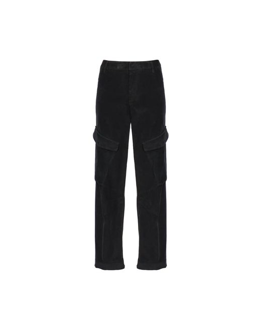 Dondup Trousers > Straight Trousers in het Black