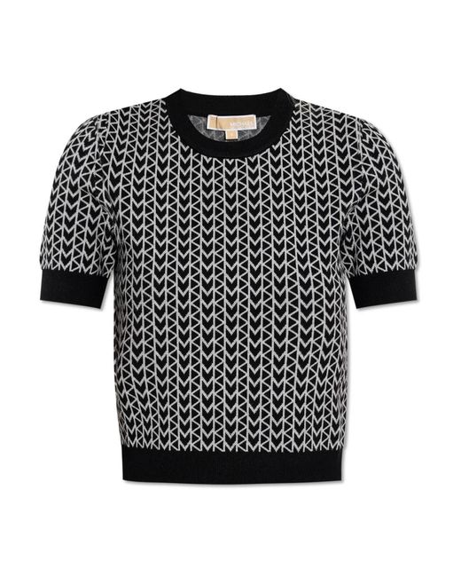 Michael Kors Round-Neck Knitwear in het Black