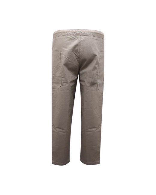 Officina 36 Gray Slim-Fit Trousers for men