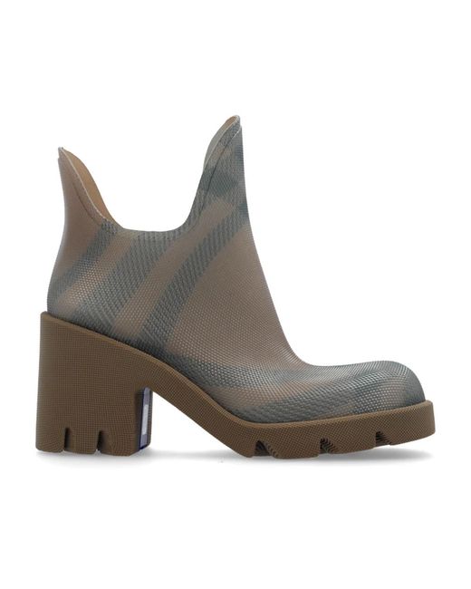 Rain Boots di Burberry in Brown