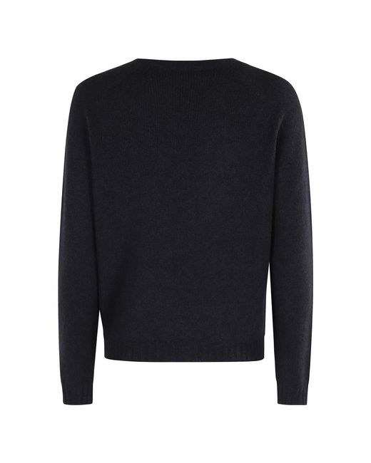 Long Sleeve Tops Roberto Collina en coloris Black