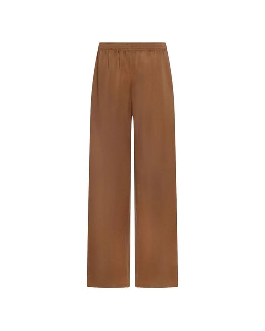 Fabiana Filippi Brown Wide Trousers