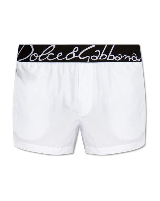 Swimwear > beachwear Dolce & Gabbana pour homme en coloris White