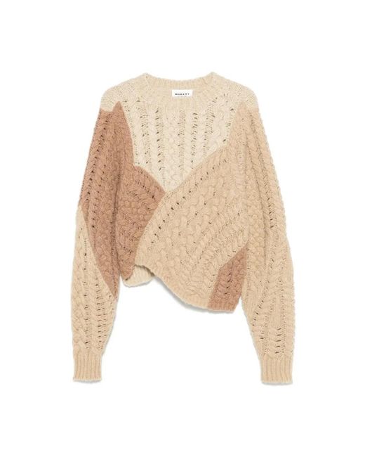 Isabel Marant Patchwork Trui in het Natural