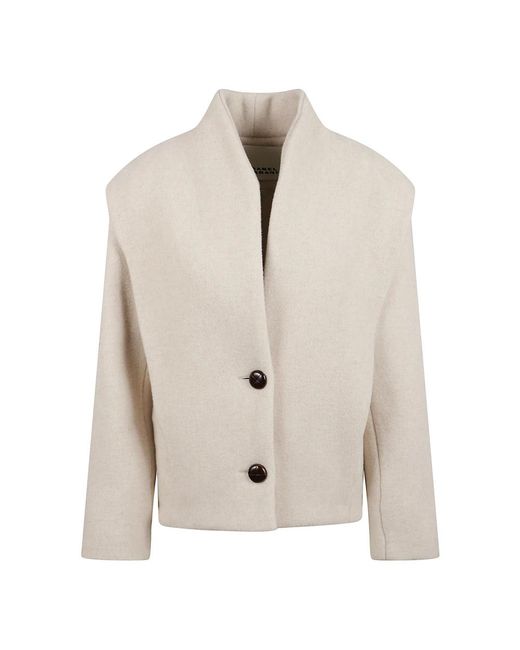 Isabel Marant Women's Natural Single-Breasted Coats
