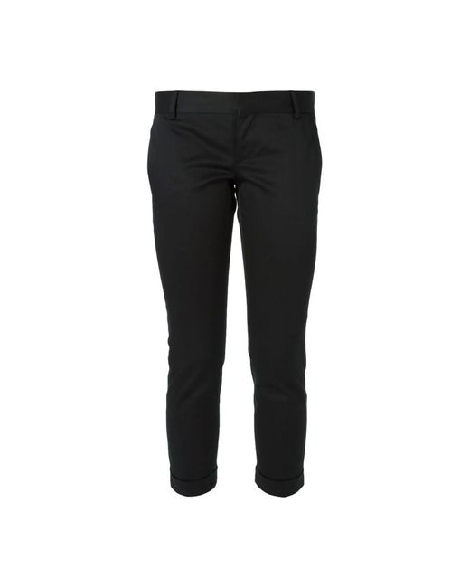 DSquared² Cropped Broek in het Black