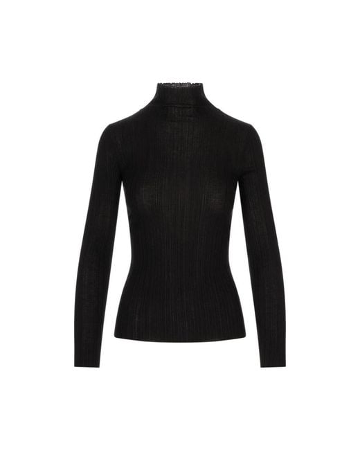 Agnona Black Turtlenecks