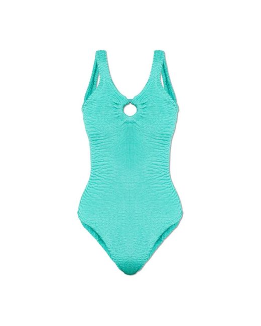 Paramidonna Badmode ,Groen ,Romana Badpak in het Blue