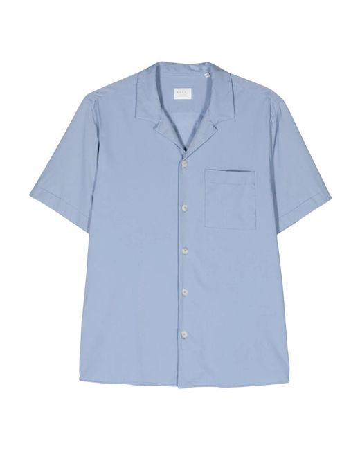 Xacus Blue Short Sleeve Shirts for men