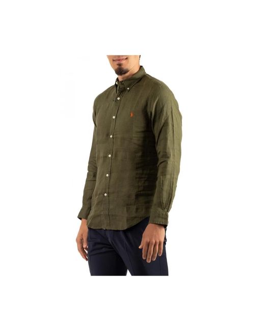 Casual Shirts di Ralph Lauren in Green da Uomo
