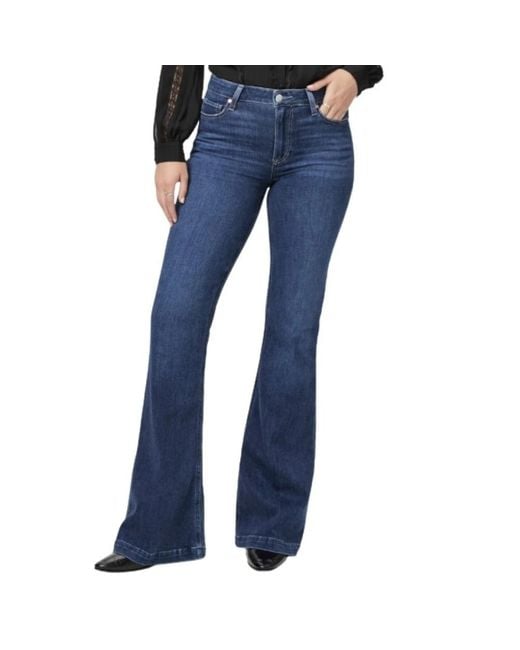 PAIGE Blue Flared Jeans
