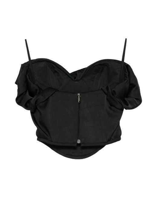 Vivienne Westwood Black Sunday Corset Top