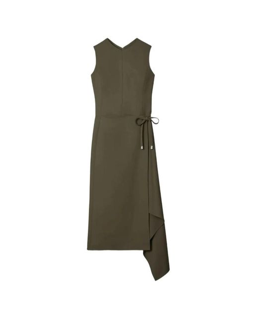 Tory Burch Groene Wrap Jurk in het Green