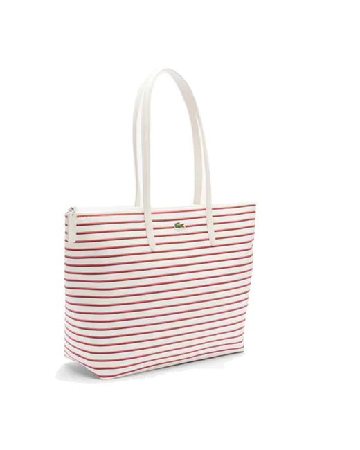 Lacoste Red Shopping Bags