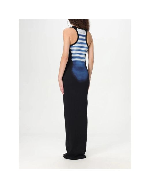 Jean Paul Gaultier Blue Maxi Dresses