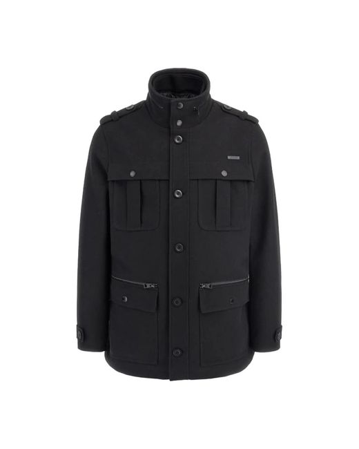 Light Jackets Guess de hombre de color Black
