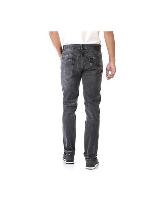 Daniele Alessandrini Gray Slim-Fit Jeans for men