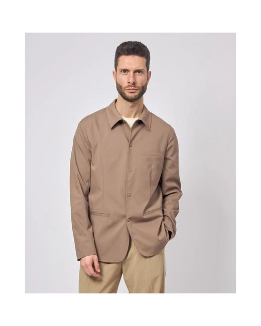ARMANI EXCHANGE Brown Light Jackets for men