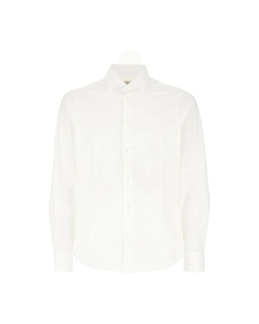 Formal Shirts Cruna de hombre de color White