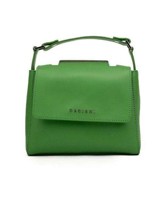Orciani Green Handbags
