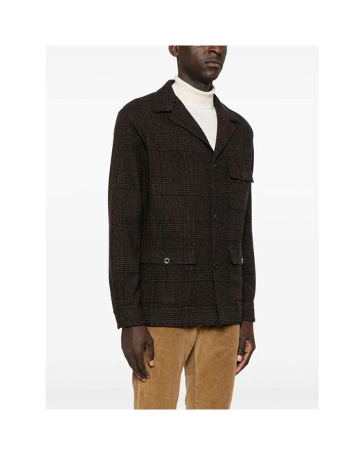 Finamore 1925 Black Light Jackets for men