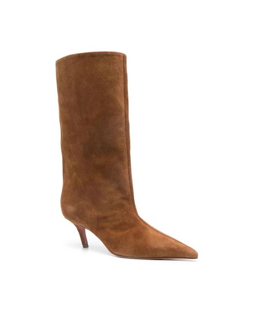 AMINA MUADDI Brown Heeled Boots
