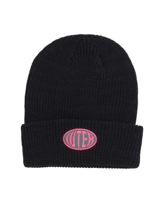 Beanies di Iuter in Black da Uomo