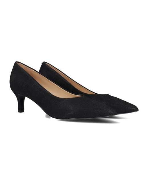 Peter Kaiser Schoenen ,Zwart ,Wol Elegante Zwarte Pumps Voor Herfst/Winter in het Black