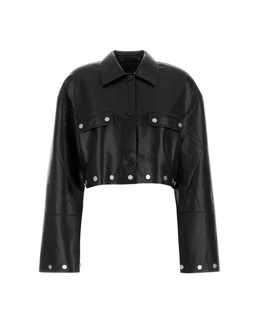 Nanushka Light Jackets in het Black