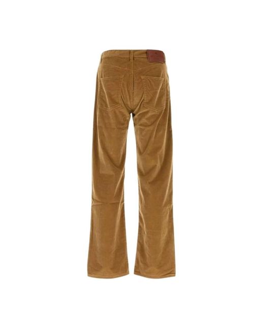Etro Brown Wide Trousers for men
