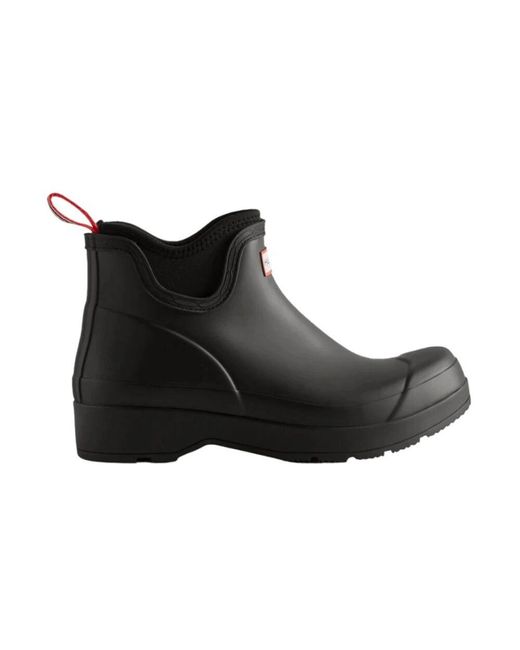 Hunter Black Rain Boots for men