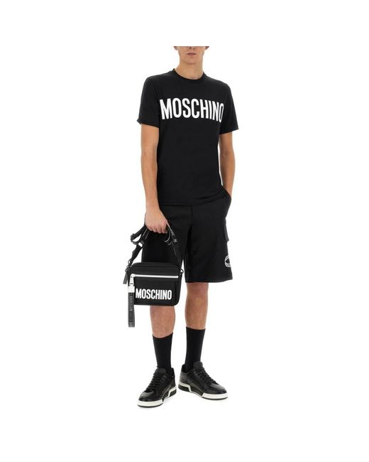 Moschino Black Casual Shorts for men