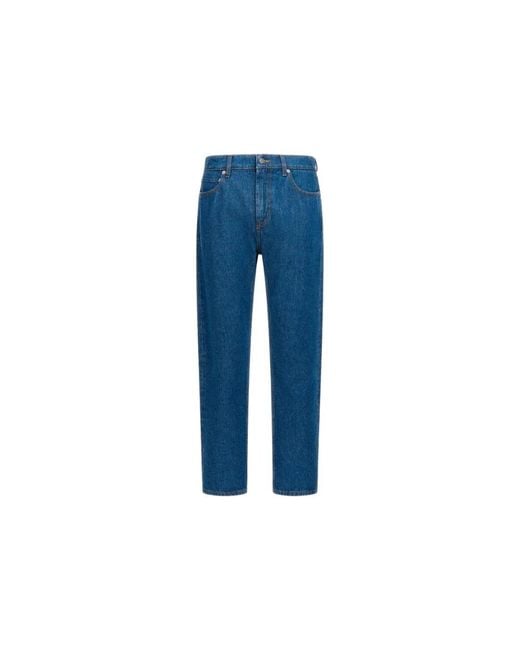 Roberto Cavalli Blue Straight Jeans for men