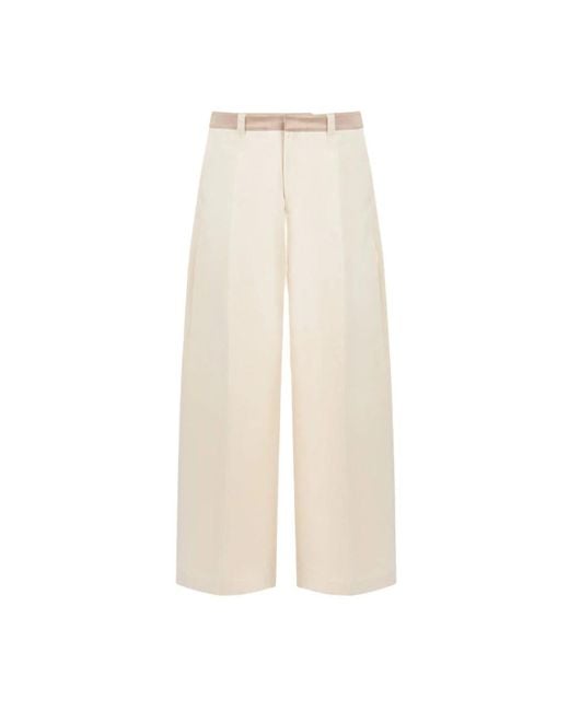Marni Natural Wide Trousers for men