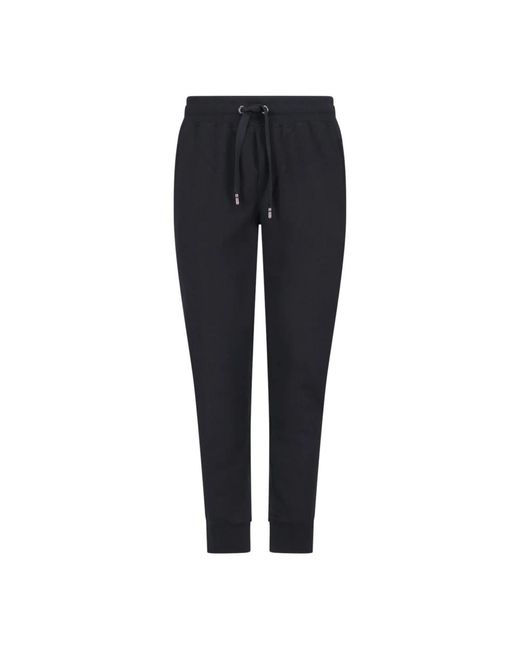 Trousers > sweatpants Dolce & Gabbana pour homme en coloris Black