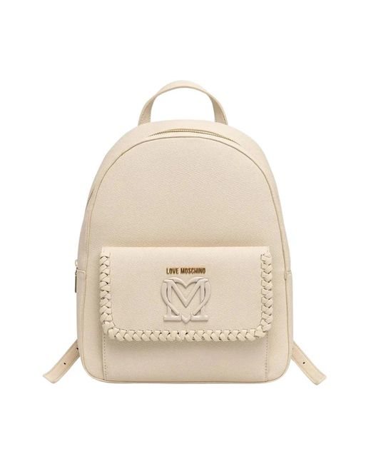 Love Moschino Natural Backpacks