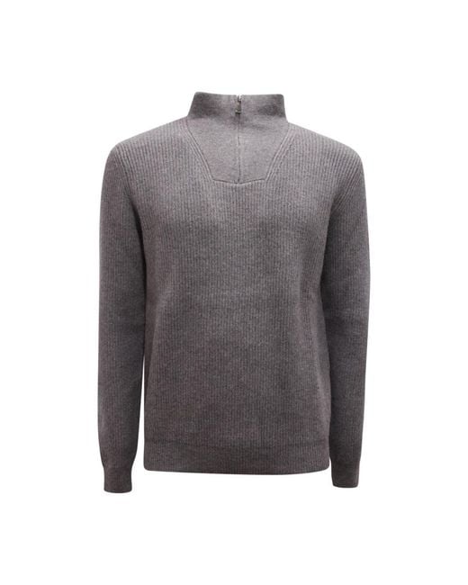 Turtlenecks Alpha Studio de hombre de color Gray