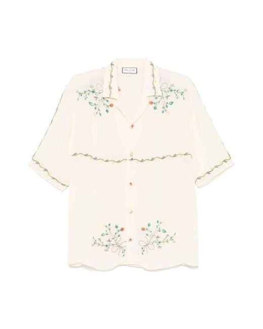 Paul & Joe White Short Sleeve Shirts for men