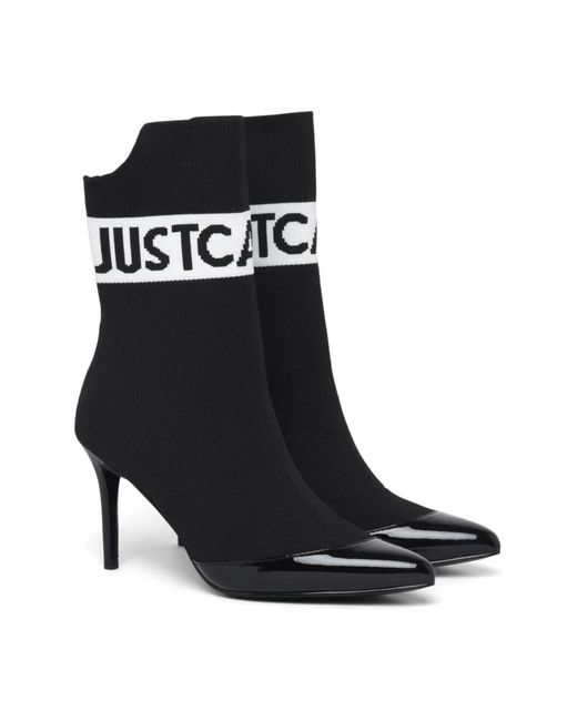 Heeled Boots di Just Cavalli in Black