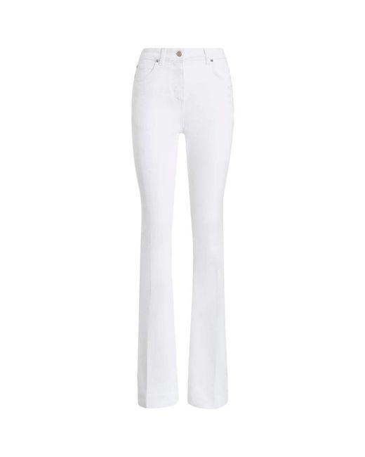 Etro White Flared Jeans