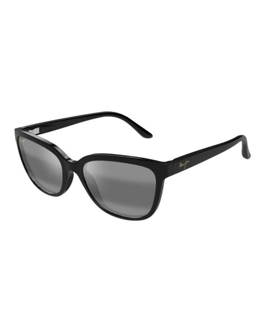 Maui Jim Black Elegante Sonnenbrille Für Stilvolles Aussehen