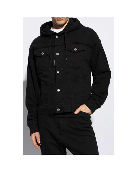 Jackets > denim jackets DSquared² pour homme en coloris Black