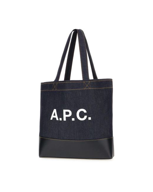 A.P.C. Tote Bags in het Black voor heren