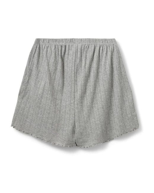 Sofie Schnoor Gray Short Shorts