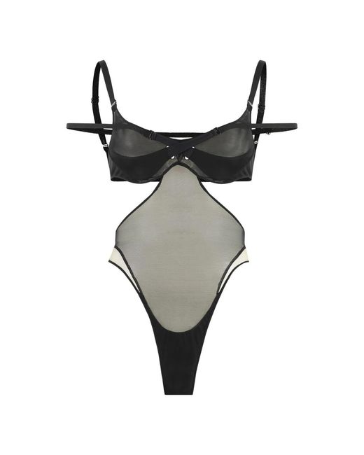 Body Mugler de color Gray