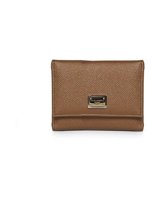 Dolce & Gabbana Brown Wallets & Cardholders
