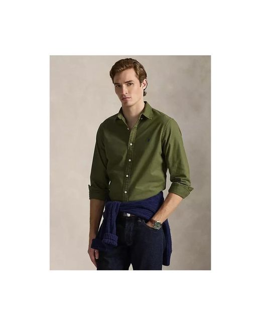 Casual Shirts di Polo Ralph Lauren in Green da Uomo