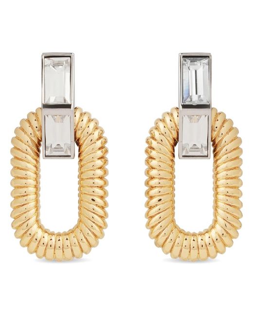 Earrings Rabanne de color Metallic