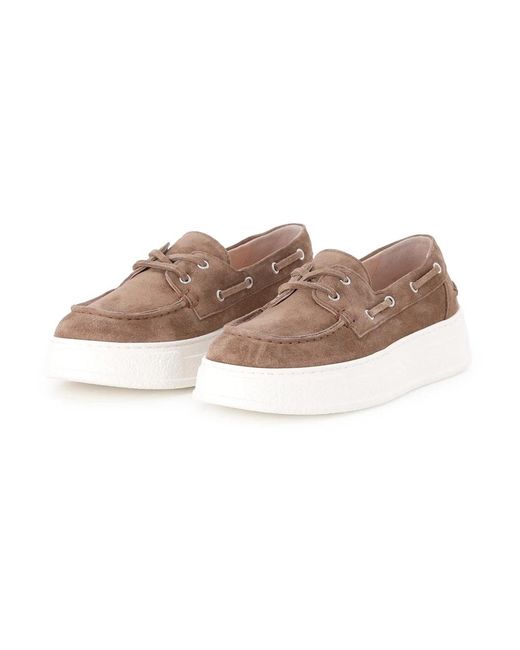 Agl Attilio Giusti Leombruni Brown Sailor Shoes